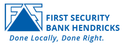 First Security Bank-Hendricks